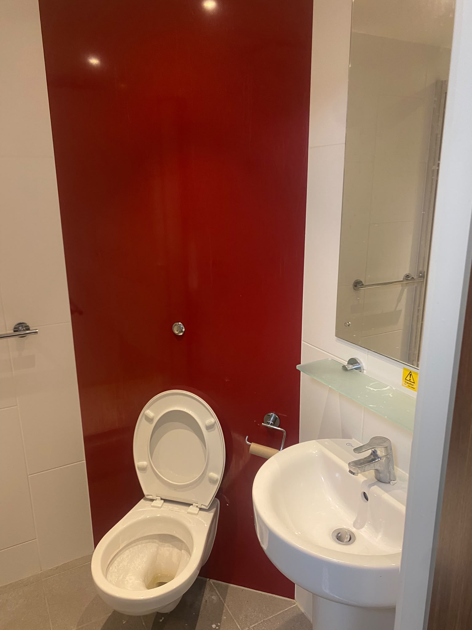 Bathroom Before Clean