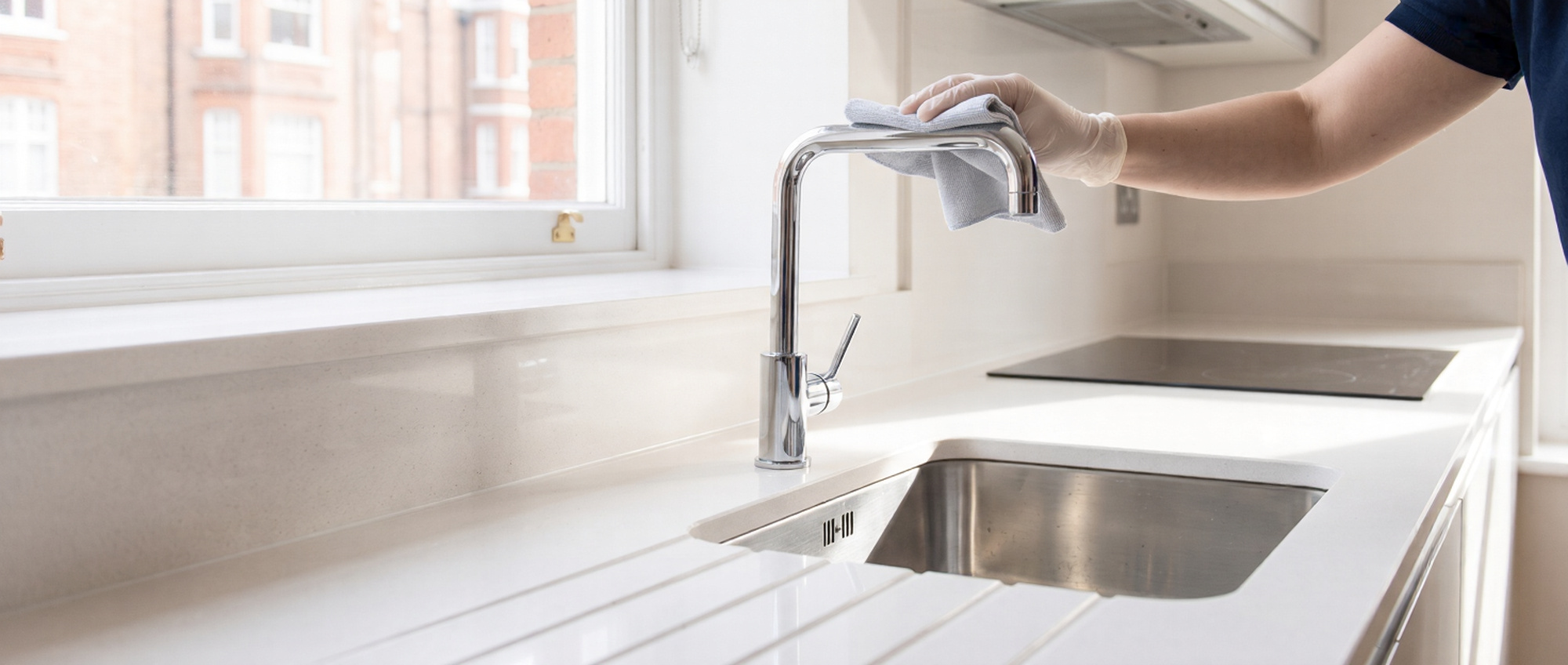 SparkleClean - Deep Kitchen Cleaning Showcase